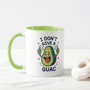 Mug Je ne donne pas de chandelle d'avocat guac