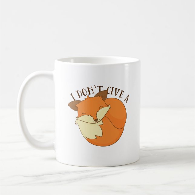 Mug Je ne donne pas un Fox (Gauche)