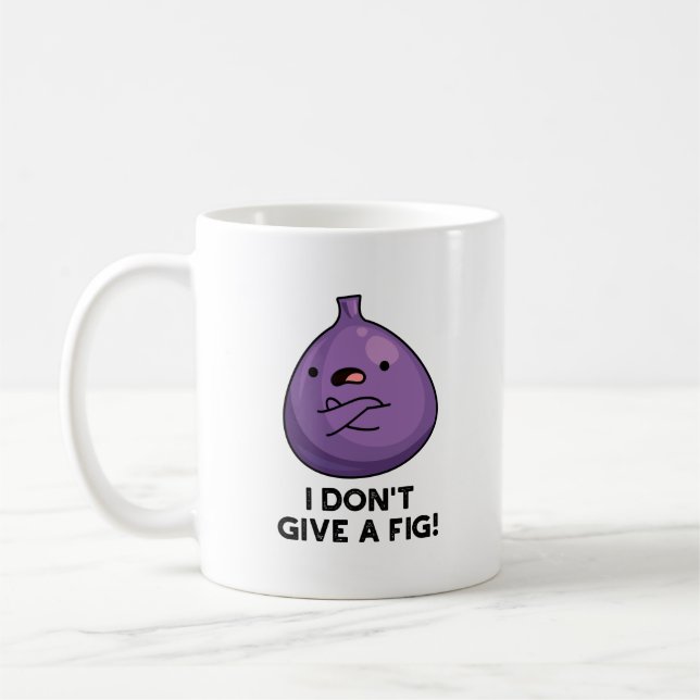 Mug Je ne donne pas un pistolet à fruits sassy Fig (Gauche)