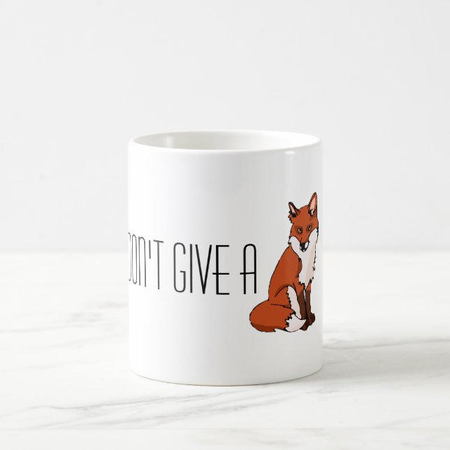 Mug Je ne donne pas un renard (Centre)