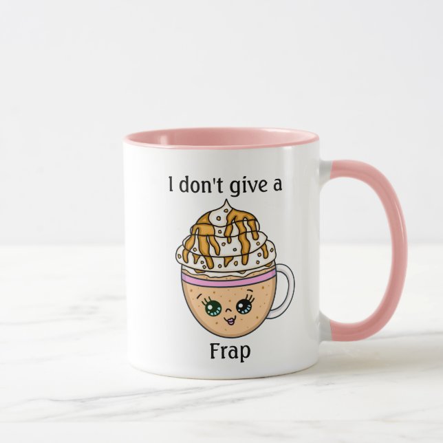 Mug Je ne donne pas une citation de frap, drôle de pun (Droite)