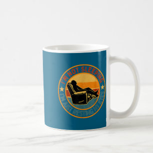 Mug Je ne dors pas, je me repose juste les yeux, fête