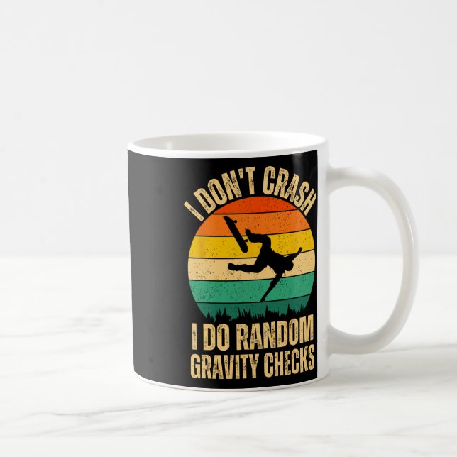 Mug Je ne fais pas de crash, je fais des vérifications (Droite)