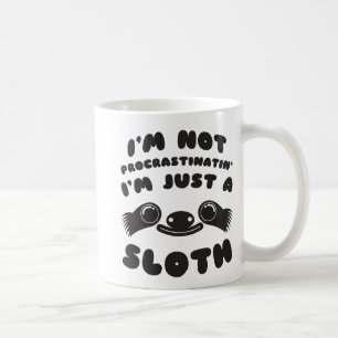 Mug Je ne fais pas de procrastination Je ne suis qu'un