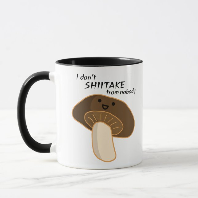 Mug Je ne fais pas de SHIITAKE à personne (Gauche)