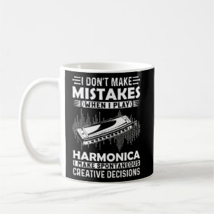 Mug Je ne fais pas d'erreur quand je joue Harmonica Ha