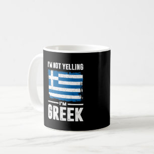 Mug Je ne hurle pas je suis grec