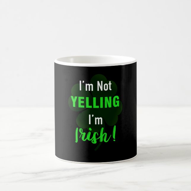 Mug Je ne hurle pas Je suis irish (Centre)