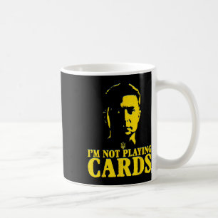 Mug Je ne joue pas aux cartes, c'est mon costume Zelen