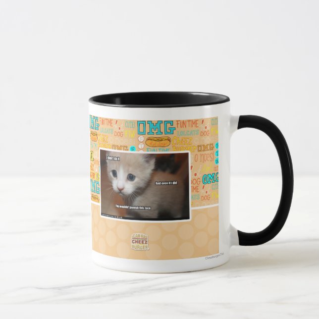 Mug Je ne l'ai pas fait (Droite)