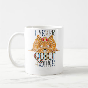 Mug Je ne matelasse jamais seul, j'ai des chiens Coutu