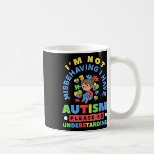 Mug Je ne me comporte pas mal, j'ai une conscience de