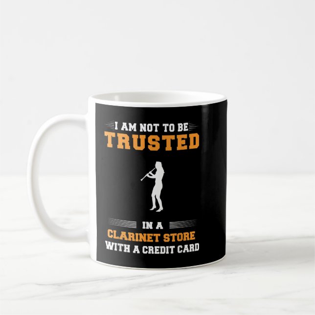 Mug Je ne me fais pas confiance dans un magasin de cla (Gauche)