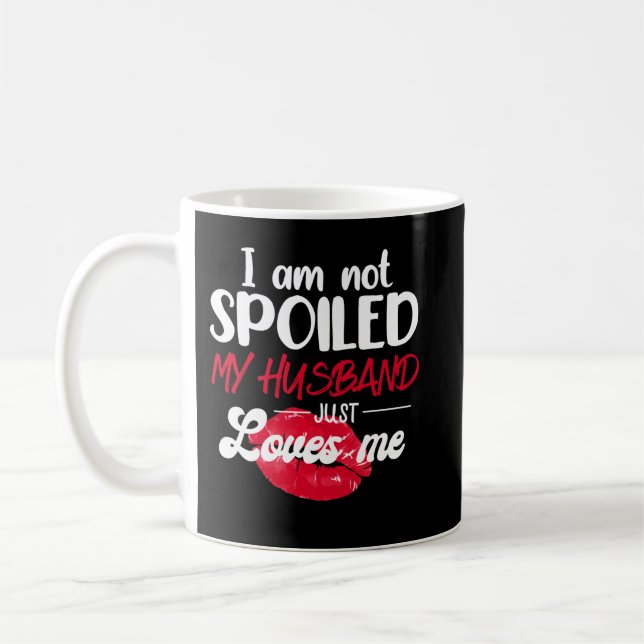 Mug Je ne me gâche pas Mon Mari m'aime juste Couples V (Gauche)