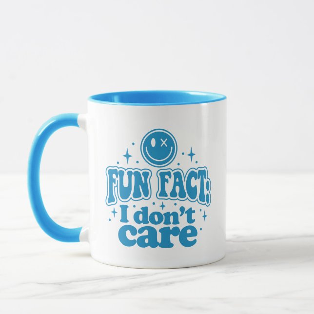 Mug Je ne m'en fiche pas drôle (Gauche)