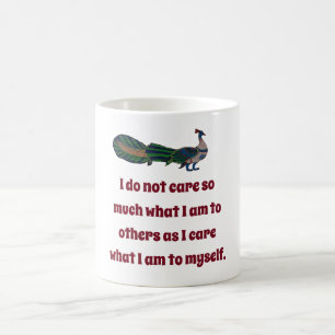Mug Je Ne M'En Soucie Pas Beaucoup - Citation De Confi