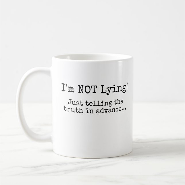 Mug JE NE mens PAS ! (Gauche)