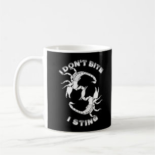 Mug Je ne mord pas, je pique - Scorpio Design