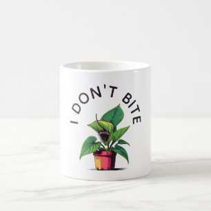 Mug Je ne mords pas Drôle Venus Flytrap