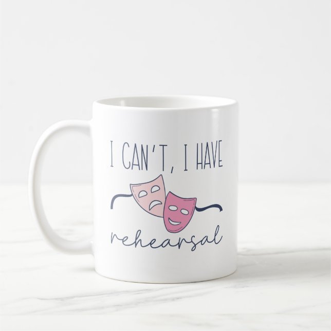 Mug Je ne peux pas avoir de répétition (Gauche)