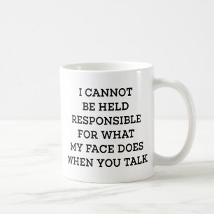Mug Je Ne Peux Pas Être Tenu Responsable
