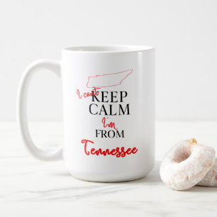 Mug Je ne peux pas garder le calme Je suis du Tennesse