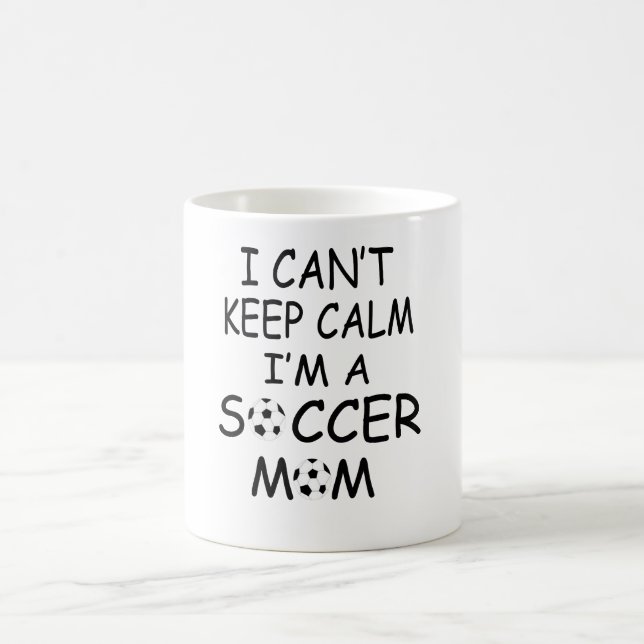Mug JE NE PEUX PAS GARDER LE CALME, je suis une MAMAN (Centre)