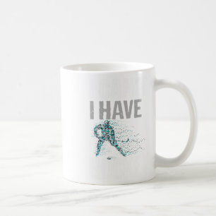 Mug Je ne peux pas, j'ai la saison de hockey T-shirt c