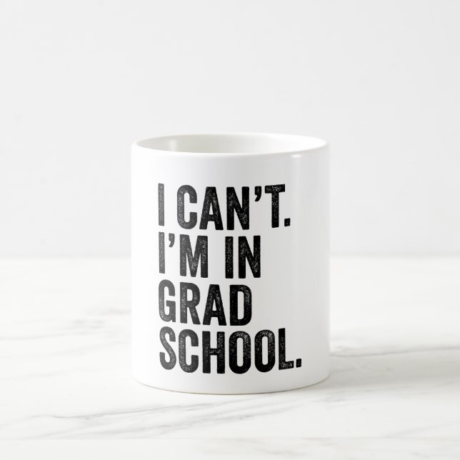 Mug Je ne peux pas. Je Suis À L'École Secondaire. (Centre)
