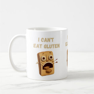 Mug Je ne peux pas manger de gluten