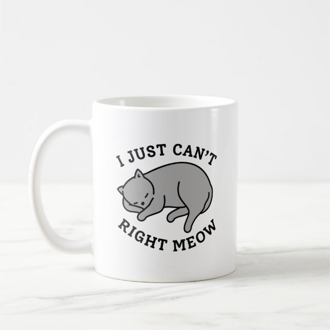 Mug Je ne peux pas me tromper (Gauche)