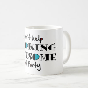 Mug Je ne peux pas m'empêcher d'avoir l'air génial à 4