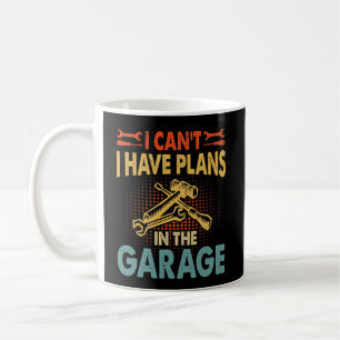 Mug Je ne peux pas - Plans dans le garage, Car Lover M