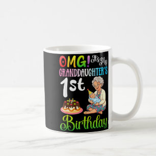 Mug Je ne peux pas rester calme, 1er anniversaire de m