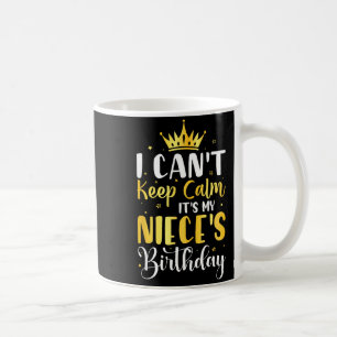 Mug Je ne peux pas rester calme C'est le cadeau d'anni