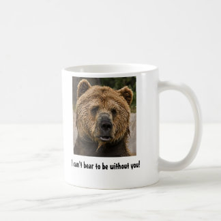 Mug Je ne peux pas soutenir pour être sans vous !
