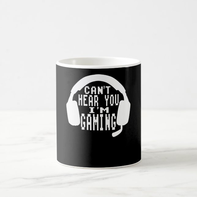 Mug Je Ne Peux Pas T'Entendre Que Je Joue (Centre)