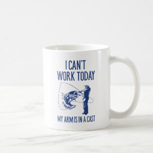 Mug Je ne peux pas travailler aujourd'hui