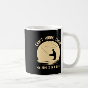 Mug Je ne peux pas travailler aujourd'hui mon bras est