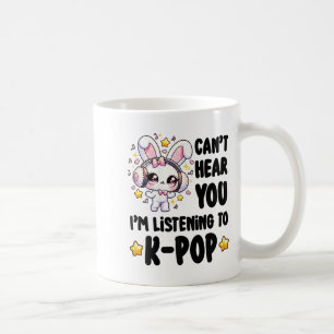 Mug Je ne peux pas vous entendre Je suis en train d'éc