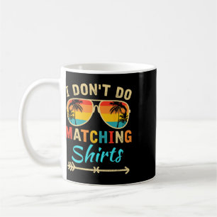Mug Je ne porte pas de chemises assorties Drôle de fam