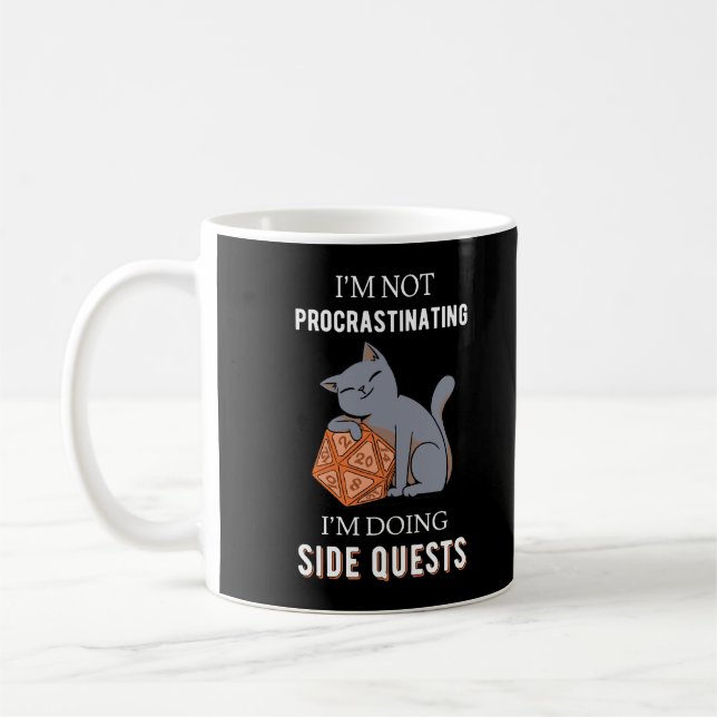 Mug Je ne proteste pas Je fais des quêtes latérales II (Gauche)