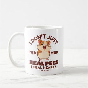 Mug Je ne soigne pas seulement les animaux de compagni