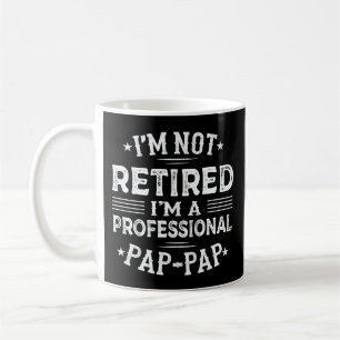 Mug Je ne suis pas à la retraite Je suis un grand-père