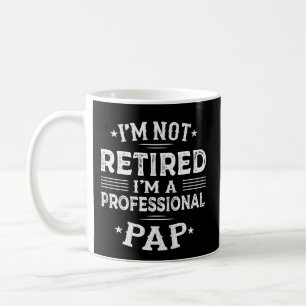 Mug Je ne suis pas à la retraite Je suis un grand-père