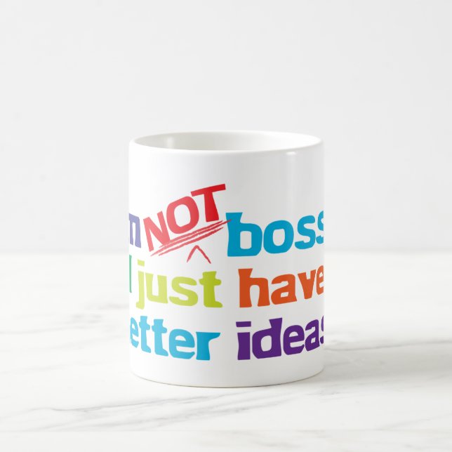 Mug Je ne suis pas autoritaire (Centre)