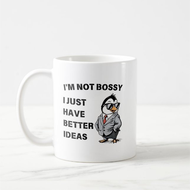 Mug Je ne suis pas autoritaire. J'ai juste de meilleur (Gauche)