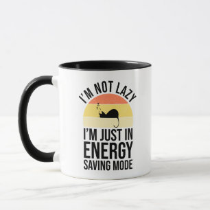 Mug Je ne suis pas blasé Je suis juste en mode Économi