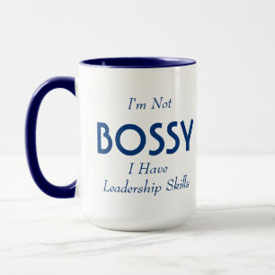 Mug Je ne suis pas BOSSY