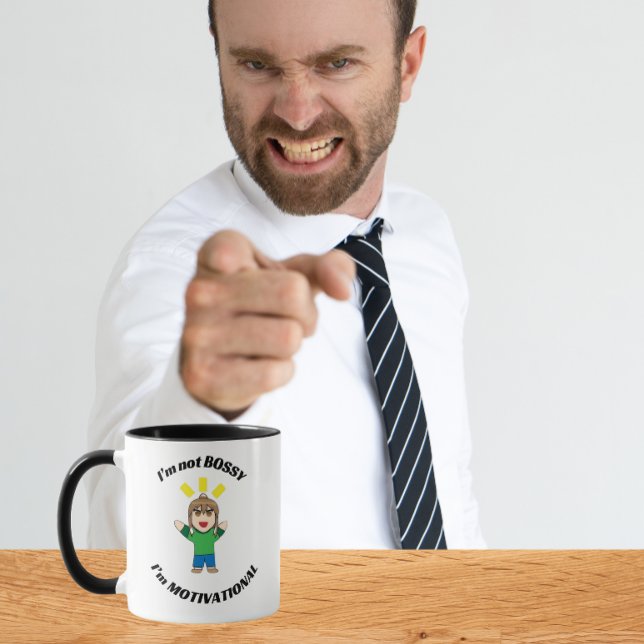 Mug Je ne suis pas Bossy (Créateur téléchargé)